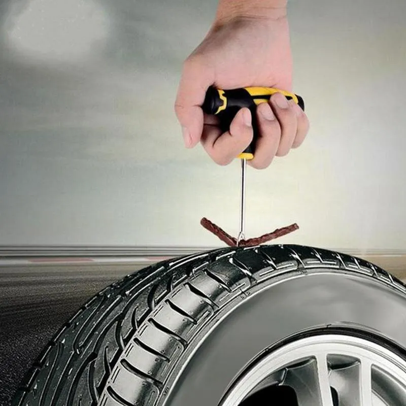 1 Satz Autoreifen Reparatur Tools Emergency Tubeless Reifen
