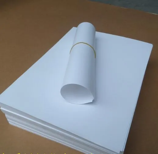 Papier bond 85g 75% coton 25% lin Sass Papier de test pour stylo contrefait Couleur blanche Papier A4