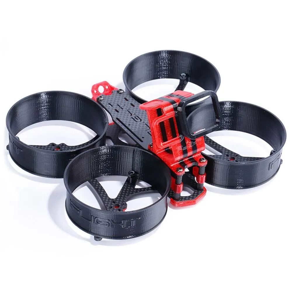 Iflight Megabee v2.1 153mm 3 tums kolfiber TPU -kamerafästningsramssatser för cinewhoop fpv racing drone