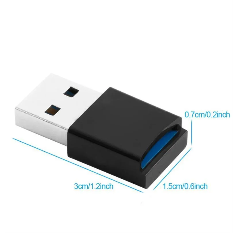 USB 3.0 SD Card Reader For PC, Micro SD Card To USB Adapter, Card