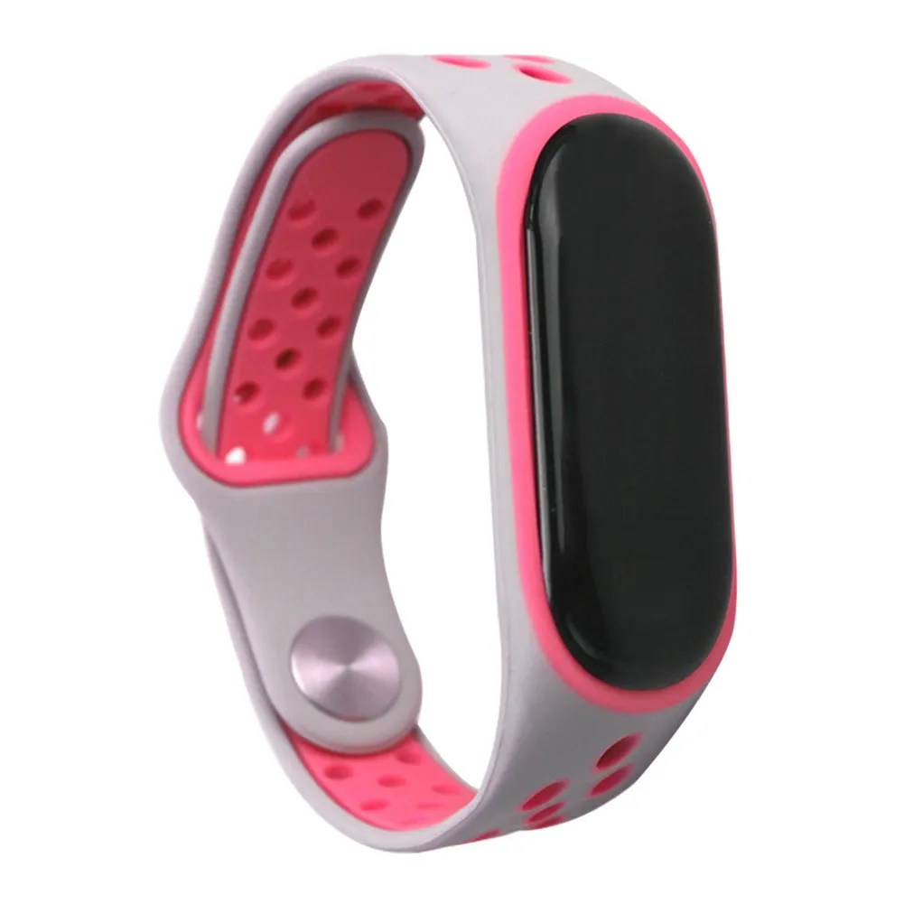 Correa De Silicona Transparente Para Xiaomi Mi Band Miband 7 6 5 4 3  Glacier Pulsera De Repuesto