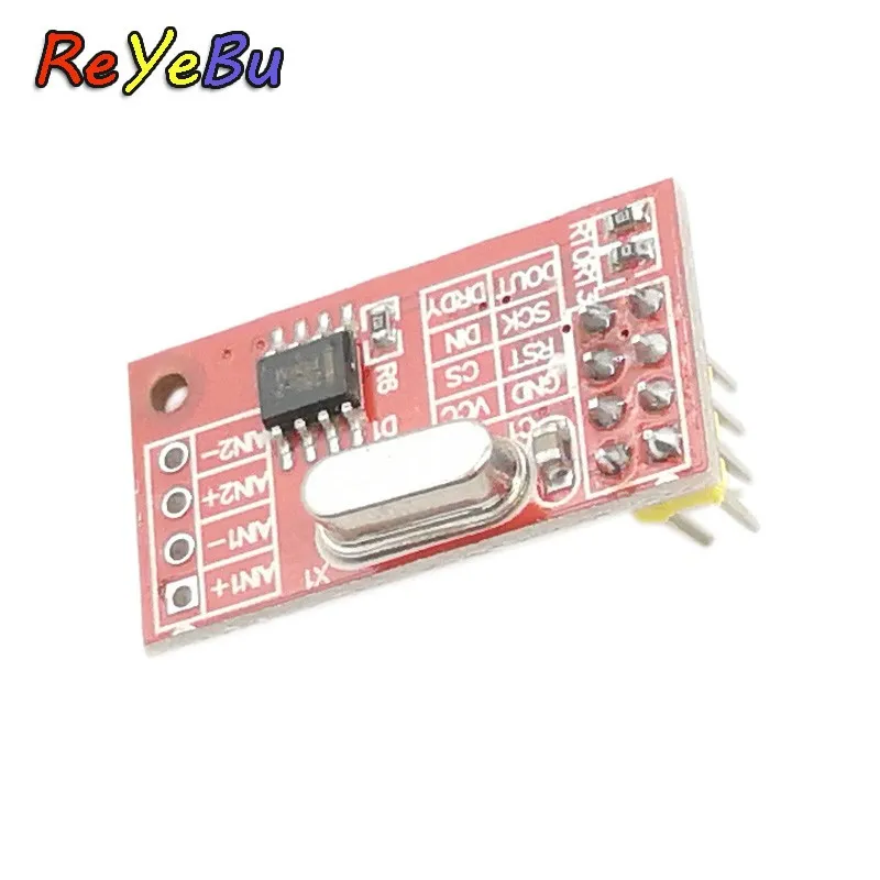 Freeshipping 10pcs/lot AD7705 Data Acquisition Module 16 Bit Dual channel ADC Module PGA SPI interface chip TM7705 with analog input Buffer