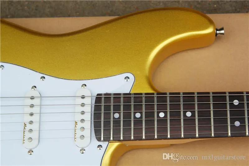 Charra Elettrica Dorata Con Battipenna Bianco, Tastiera In Palissandro, Paletta Inversa Corpo In Tiglio, Metallo Giallo, Destrimani, Personalizzabile, Adatta Ai Principianti Da 87,73 € | DHgate Charra Elettrica Dorata Con Battipenna Bianco, Tastiera In Palissandro, Paletta Inversa Corpo In Tiglio, Metallo Giallo, Destrimani, Personalizzabile, Adatta Ai Principianti Da 87,73 € | DHgate