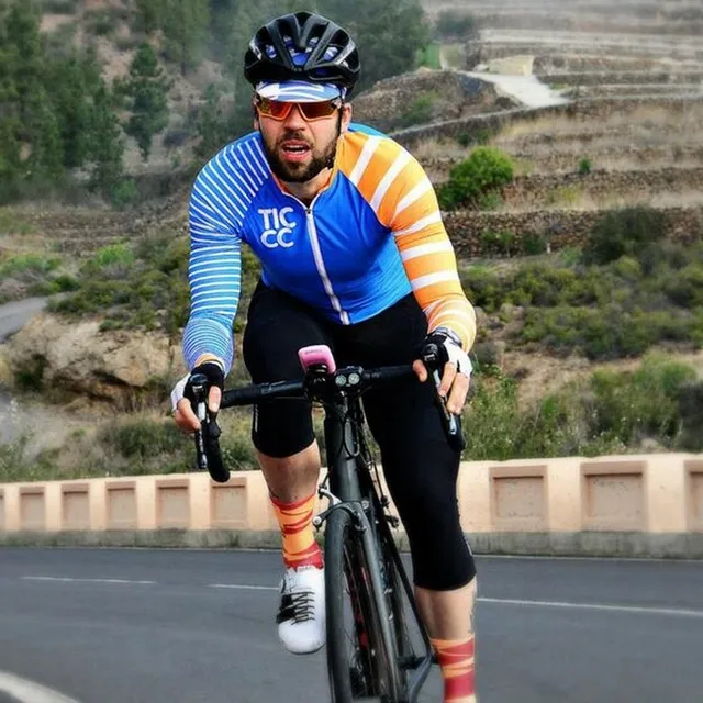 Spring Autumn Cycling Jersey MTB Bike Shirt Long Sleeve TICC Team Cycling Tops Mens Bicycle Wear Ropa For Performance Style On The Road 2024 From Tanyanxue 21.89 DHgate.Com