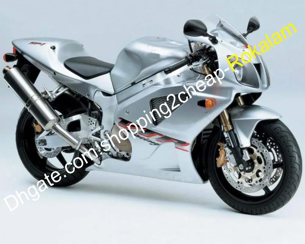 Honda VTR 1000R VTR1000 VTR1000R SP-1 SP1 SP2 RC51 실버 페어링 애프터 마켓 키트 2000 01 02 03 04 05 2006