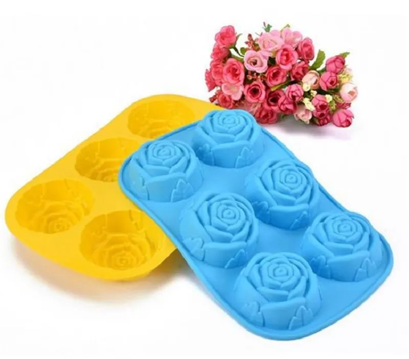 Serie popolare Stampi per cioccolatini in silicone Stampi per ghiaccioli in gelatina Stampo per dolci alla moda Hotselling Bakeware 26 * 16,5 * 3 cm