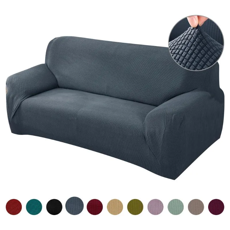 Solid Color Elastic Sofa Slipcovers Stretch Sofa Abdeckungen für Wohnzimmer Möbel-Schutz-Sessel Couch Abdeckung Elastic