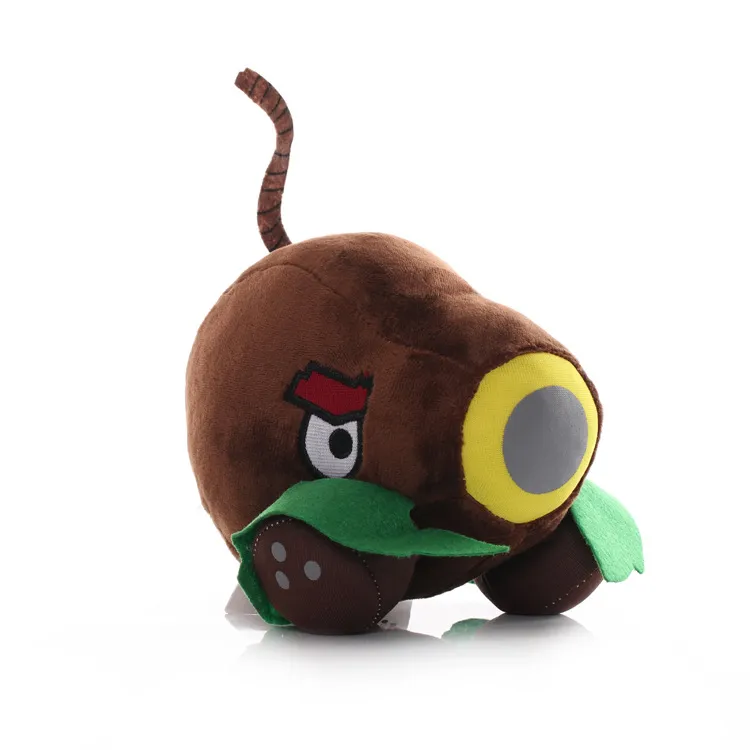 Plush Toy Pvz محشوة مدفع جوز الهند 16 سم/6.3 بوصة