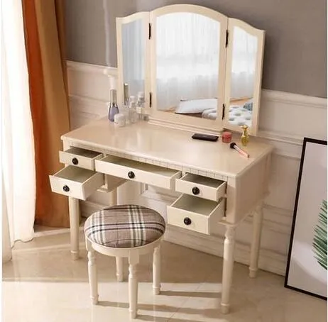 Square on sale dressing table