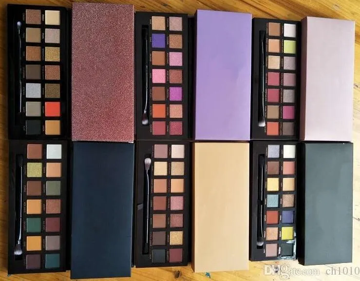 2024 La più recente palette di ombretti caldi per il trucco Marca maquillage di alta qualità Ombretti 14 colori Palette di ombretti Palette di ombretti shaping gratuiti