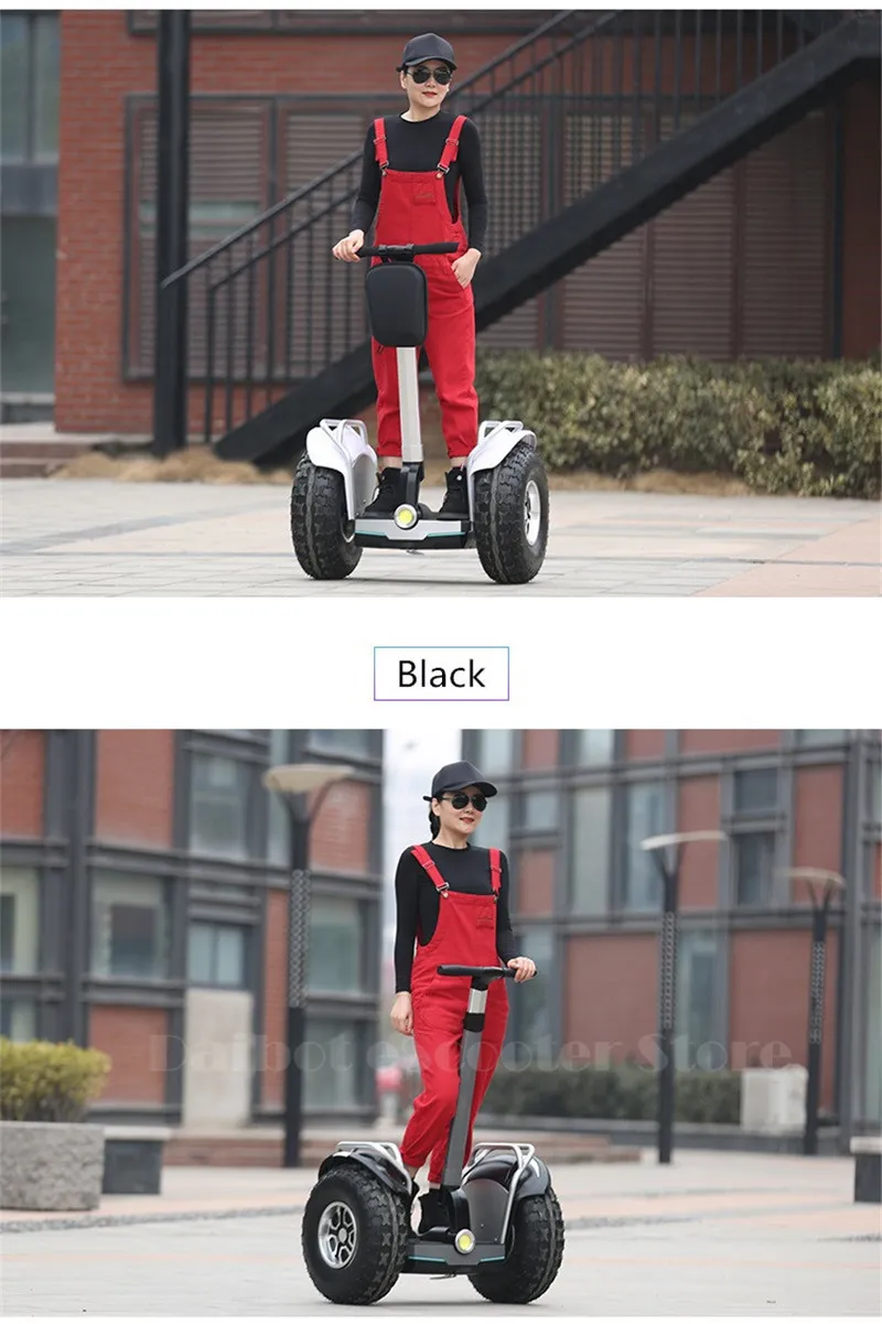 Daibot 2019 New Powerful Electric scooter Two Wheels Double Driver 60V 2400W Off Road Big Tire Adults Hoverboard Scooter (8)