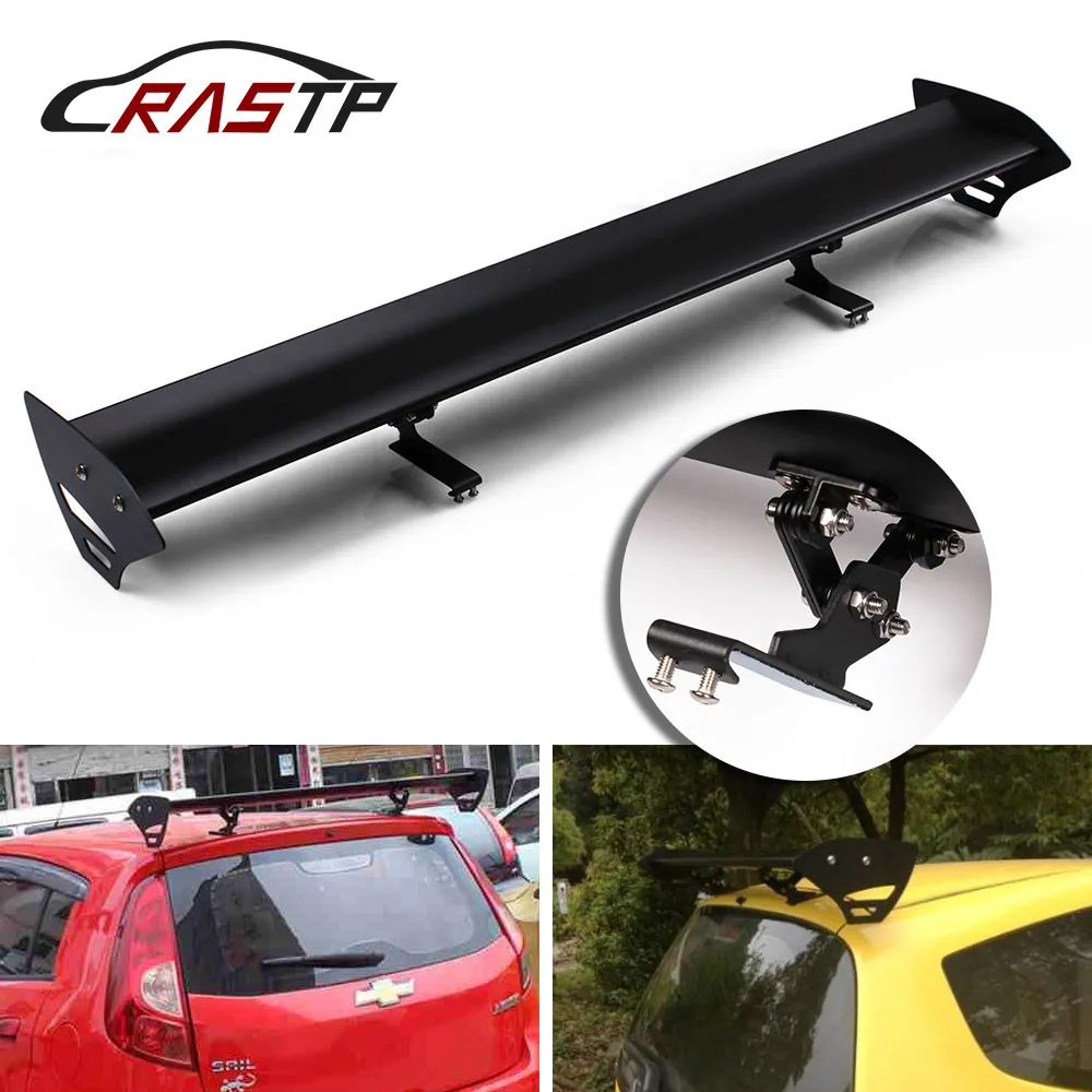 RASTP Car Racing Spoiler Universal For Hatchback Auto 110cm Adjustable GT  Aluminum Rear Trunk Wing Spoilers RS LTB137 From Rastp, $22.77
