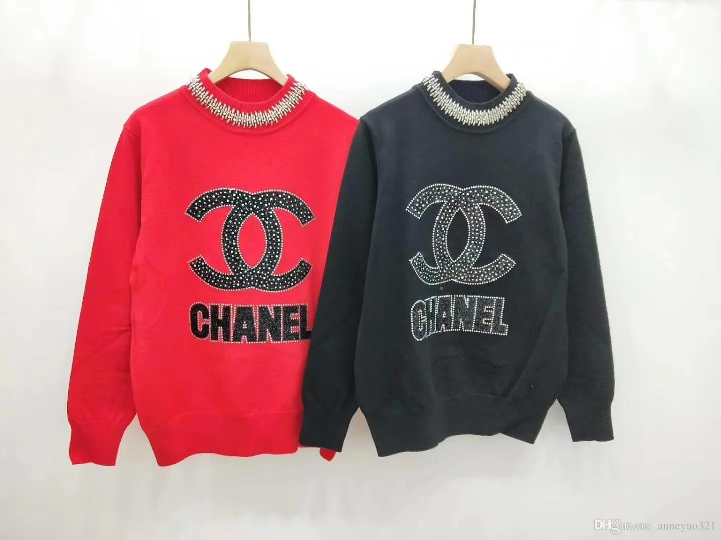 Milan Runway Sweater 2019 Black/Red 