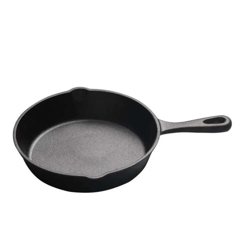 Cast Iron Non Stick 14 26cm Skillet Frying Flat Pan Gas Induction Cooker  Iron Pot Egg Pancake Pot Kitchen Dining Tools Cookware286i From Praised,  $15.6