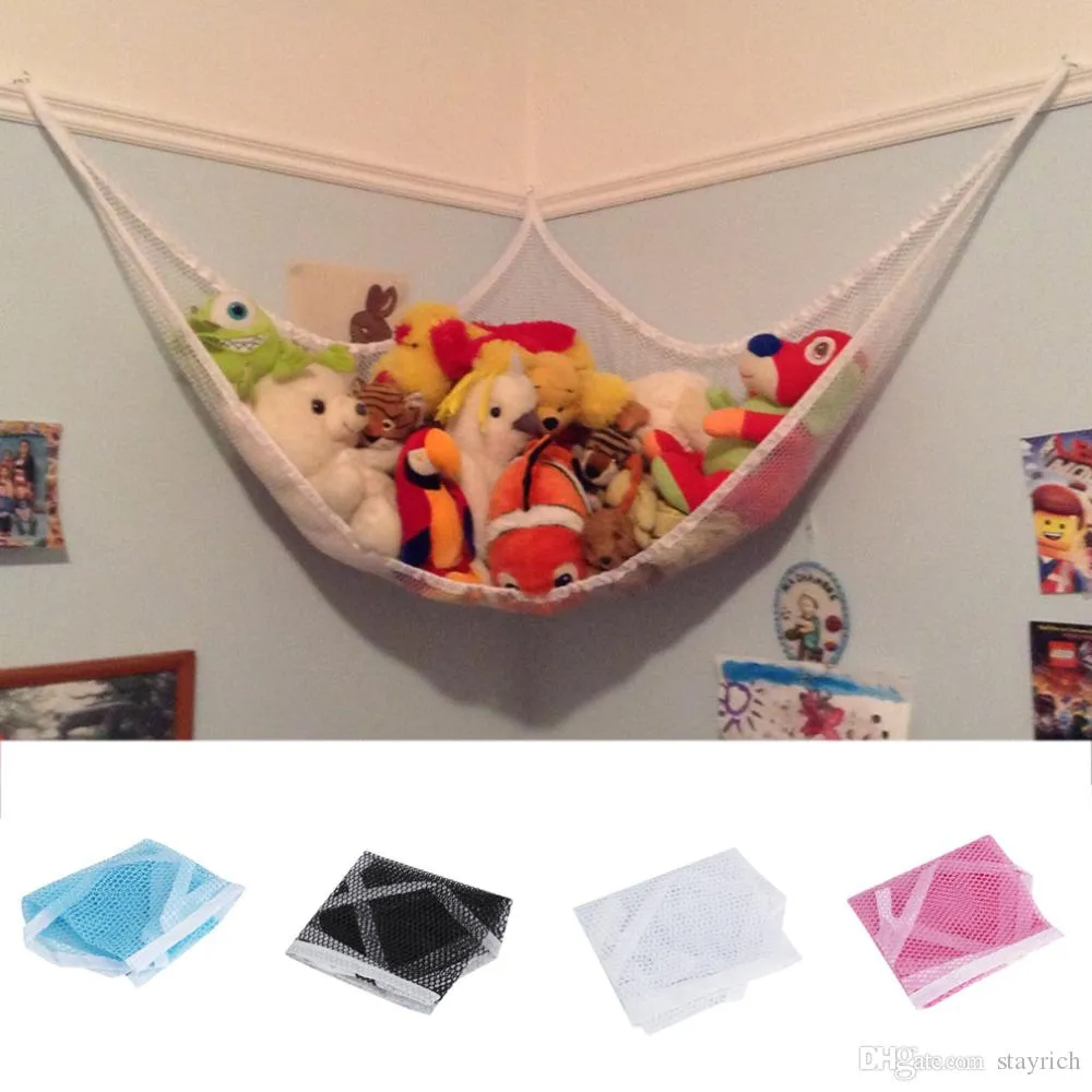 Hanging Toy Storage Hammock Net For Stuffed Animal Blanket, Dolls, And  Corner Toys Fun Room Decor For Kids And Babies From Stay_home, $2.36