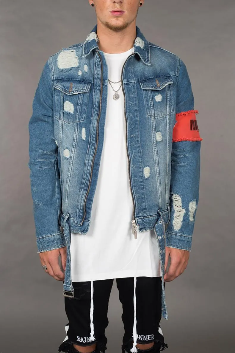 Jaffary sales denim jacket