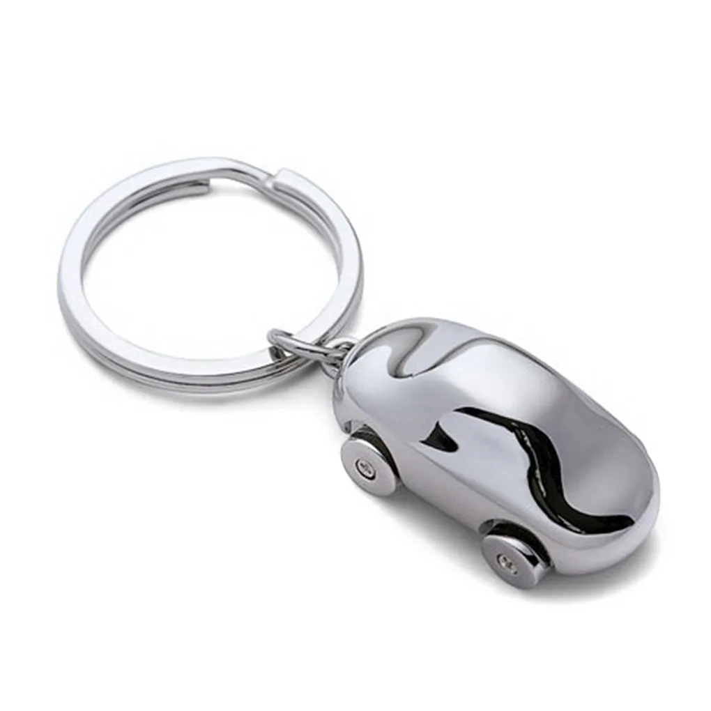 Mini carro alemão em forma de pingente de chaveiro metal 3d keyring keyring chaveiros decoração acessórios