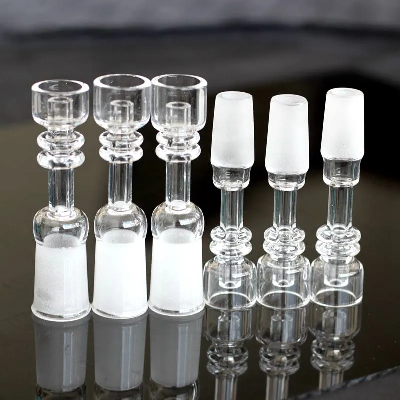 Domeless Quartz Banger Kaseleri Tırnak Sigara Aksesuarları 14mm 18mm Kadın Erkek Ortak Banger Çivi Çivi Çivi Çivi ve DABS Balmumu Yağ Teçhizatları Bongs