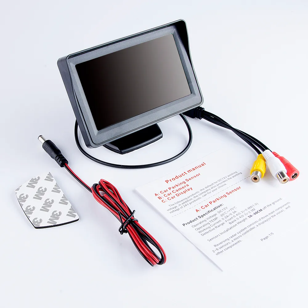 4.3 tft lcd monitor manual manufacturer