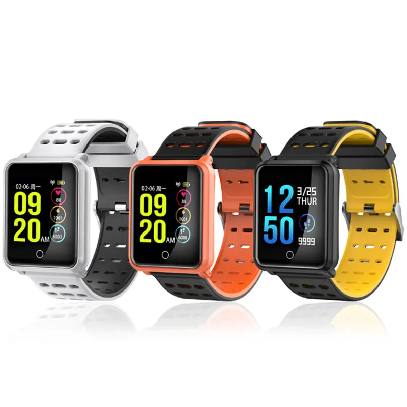 N88 Smart Watch Blood Pressure Heart Rate Monitor Smart Bracelet Fitness Tracker IP68 Waterproof Smart Wristwatch For iPhone Android Watch