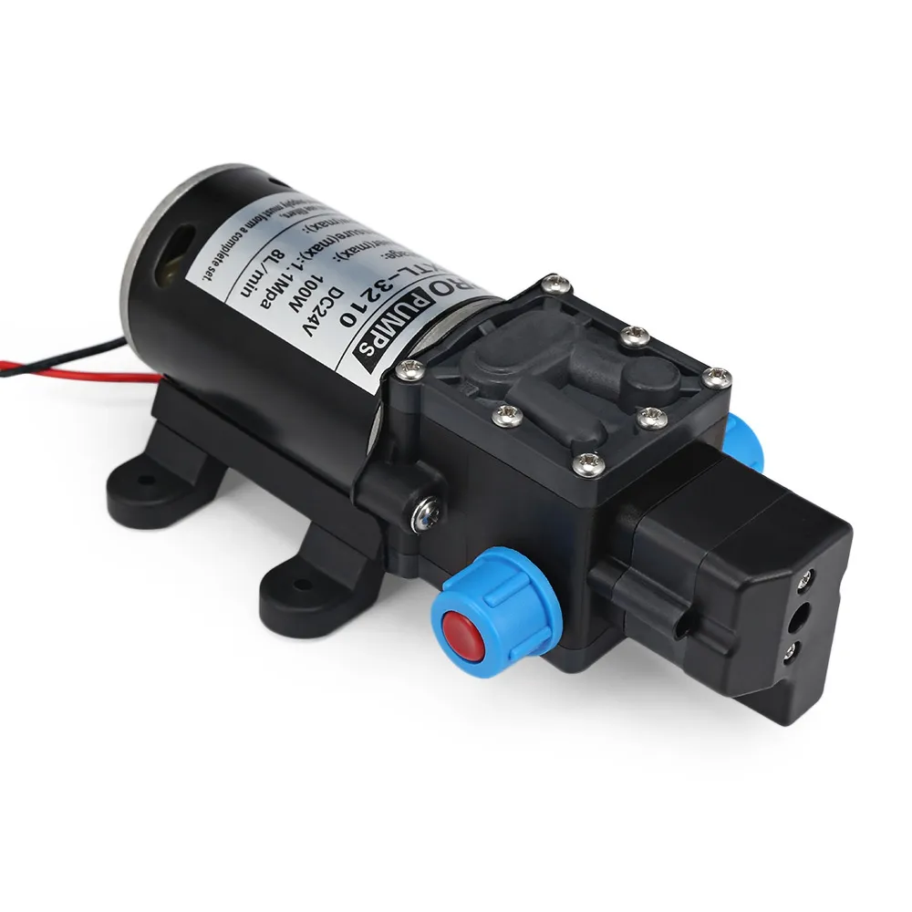 120W Elektrische Hochdruck wasserpumpe 12V 24V 10/min Wasser Film Pumpe -  AliExpress