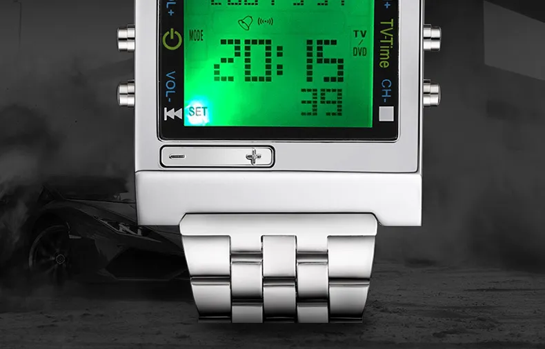  Reloj deportivo digital para hombre, relojes solares para  hombre, con cronómetro, impermeable, casual, luminoso, alarma, reloj  militar, Negro -, Digital : Ropa, Zapatos y Joyería