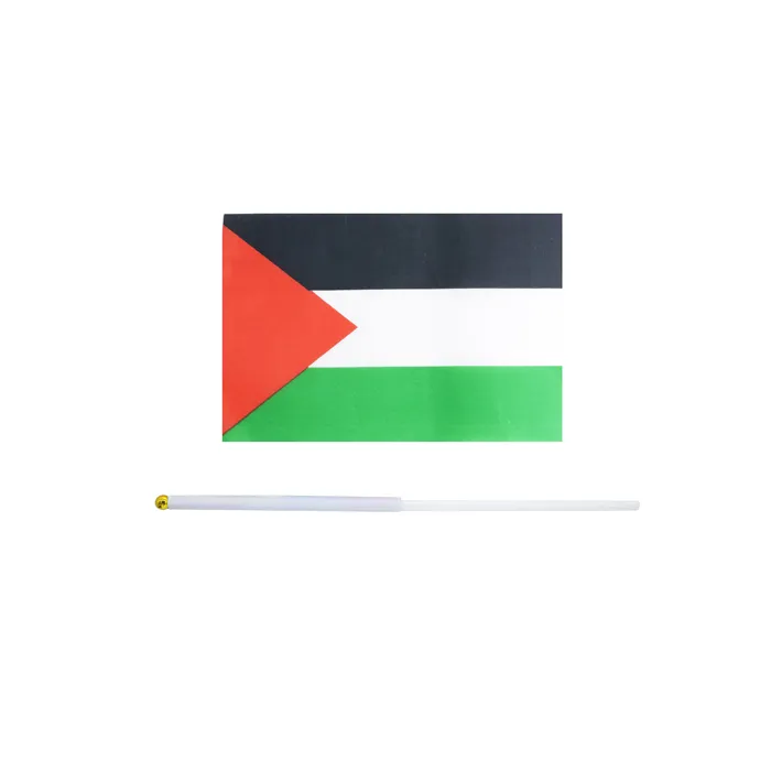 Palestine Hand Flag for Outdoor Indoor Usage ,100D Polyester Fabric, Make Your Own Flags, Free Shipping