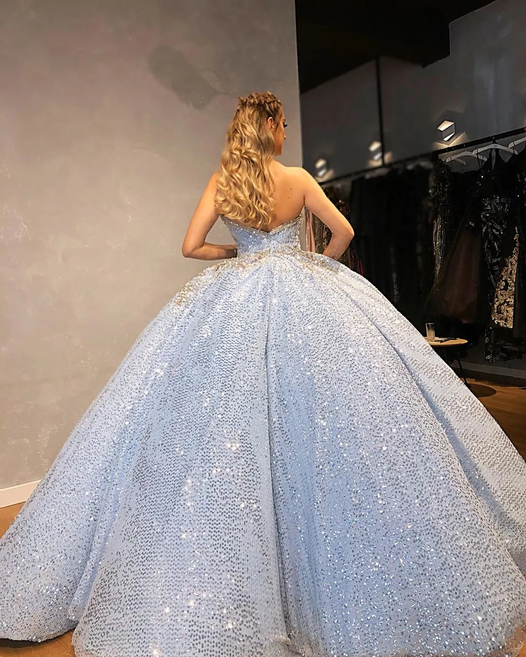 Elegant Luxury O-Neck Evening Dress 2020 Crystal Handmade Sleeveless Aline Latest  Design Long Formal Party Gowns - AliExpress