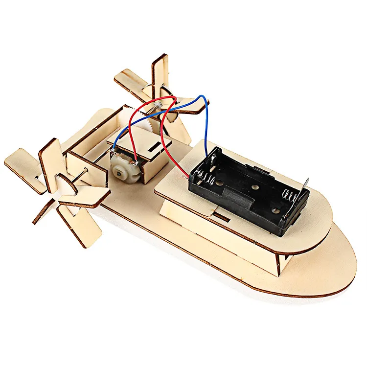 船小学生科学実験小規模生産の発明の子供パズルパズル玩具メーカー卸売科学発見