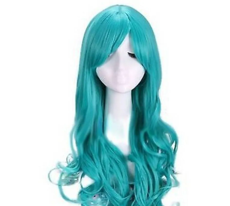 Turquoise cosplay wig cheap