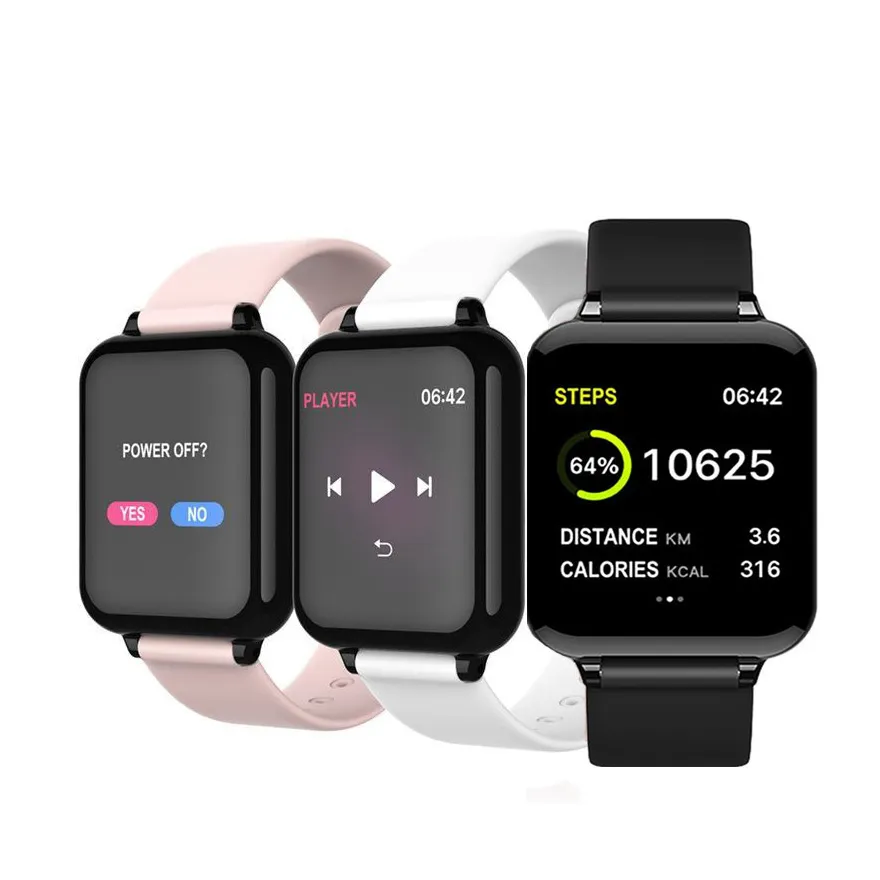 Smart Watch 2022 Smart Watch Color Screen Smart Watch Heart Rate Blood Pressure Sphygmomanometer Pacing Reminder Bluetooth Sports Bracelet