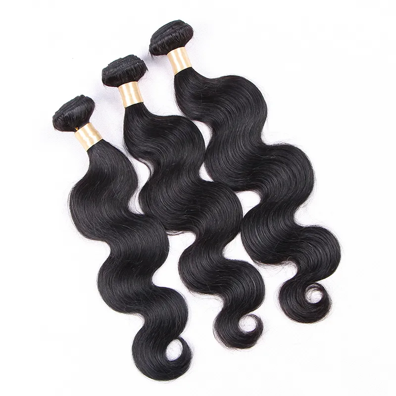 elibess brand body wave human hair extensions weaves 3 bundles 830 inches grade 8a malaysian virgin remy hair bundles free dhl