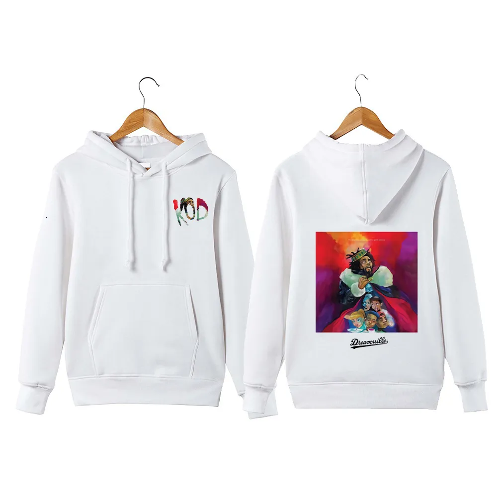 J Cole Hoodie Sweatershirt King Cole Dreamville Hip Hop KOD Pullover Hoodie Sweatershirt V191105