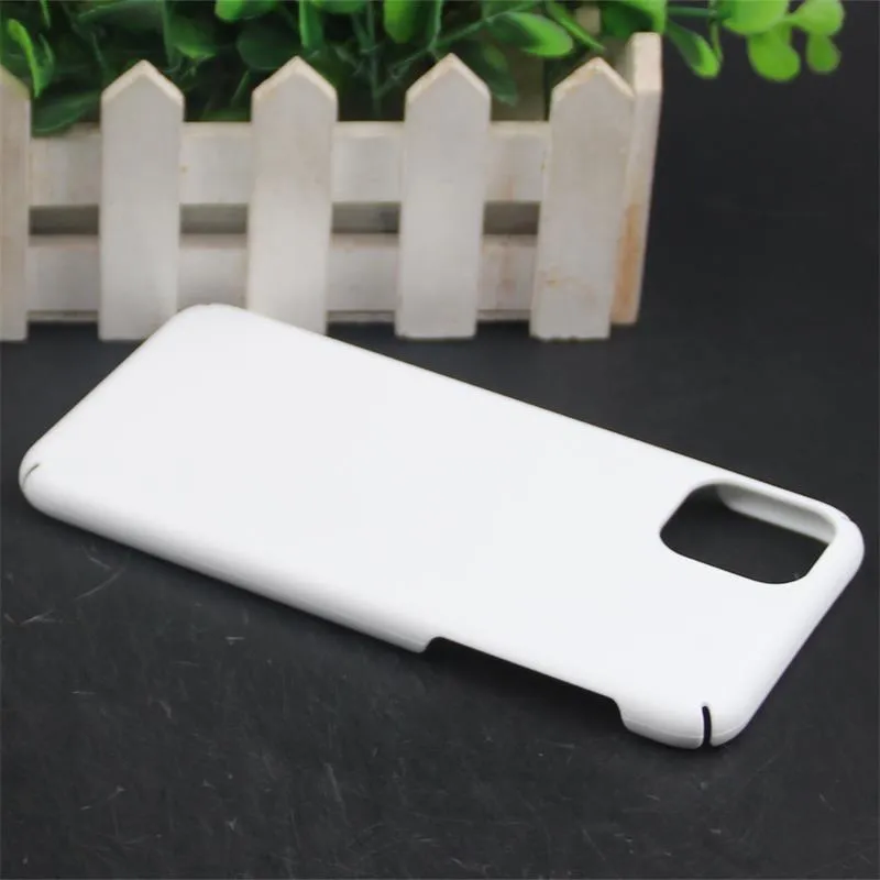 10 stks Retail 3D Sublimatie Case Lege Witte Case voor 3D Verwarming Transfer Afdrukken voor iPhone 11 11Pro 5.8 4 Conners Protection