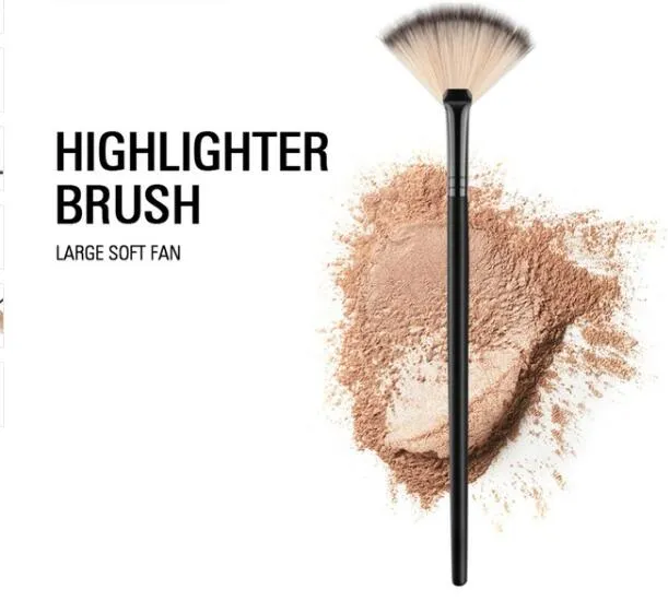 SACE LADY 1 SZTUK Profesjonalne Kobiety Marmur Szczotki Makijaż Narzędzie Szczotka Miękkie Makijaż Highlighter Brush Cosmetics