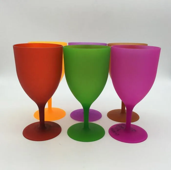 Fundición de plástico para playa, copa de vino de plástico, bebida, cóctel, copa de vino, Bar, fiestas, Club, vasos decorativos, herramientas de Bar