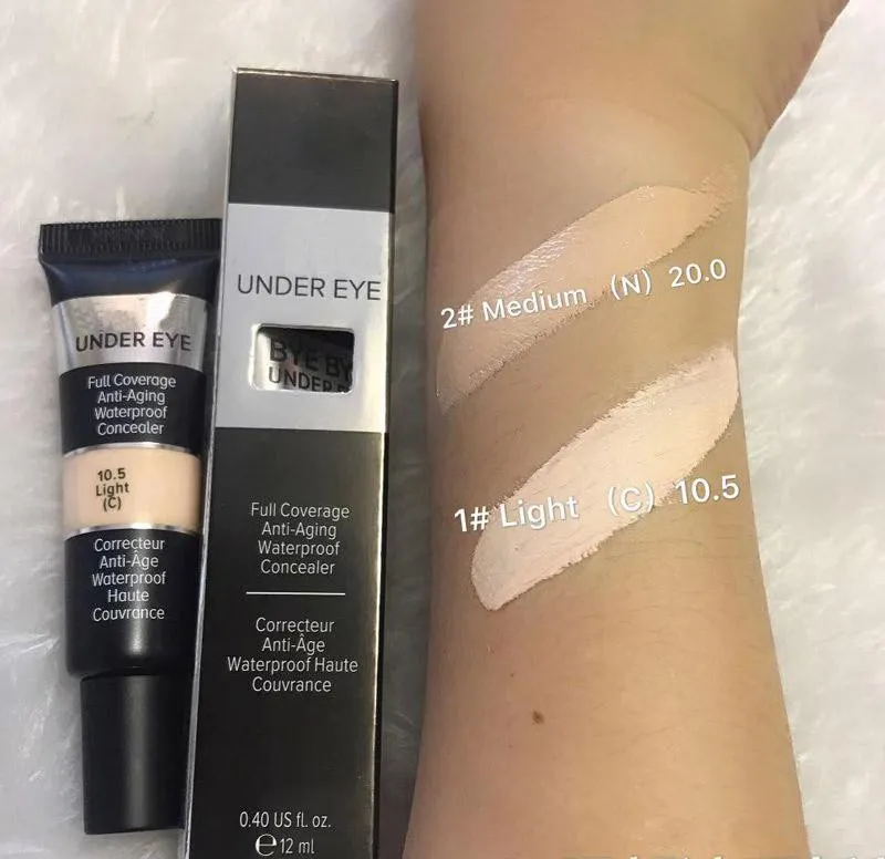 Dropshipping ankomst märke makeup eye concealer bye bye under ögon full täckning anti aging vattentät concealer högsta kvalitet