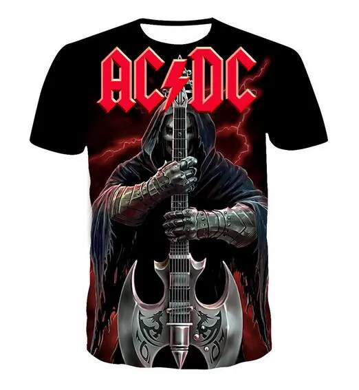 New Fashion Mens/Womans Rock Band T-Shirt Summer Style Funny Unisex 3D Print Casual T-Shirt Tops Plus Size AA05