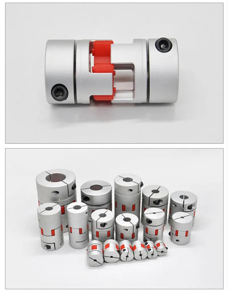 LFD20L30 Stepper Servo Motor Wire Rod Motor Motor Jaw Shaft Coupler Flexible Spider Plum Coupling