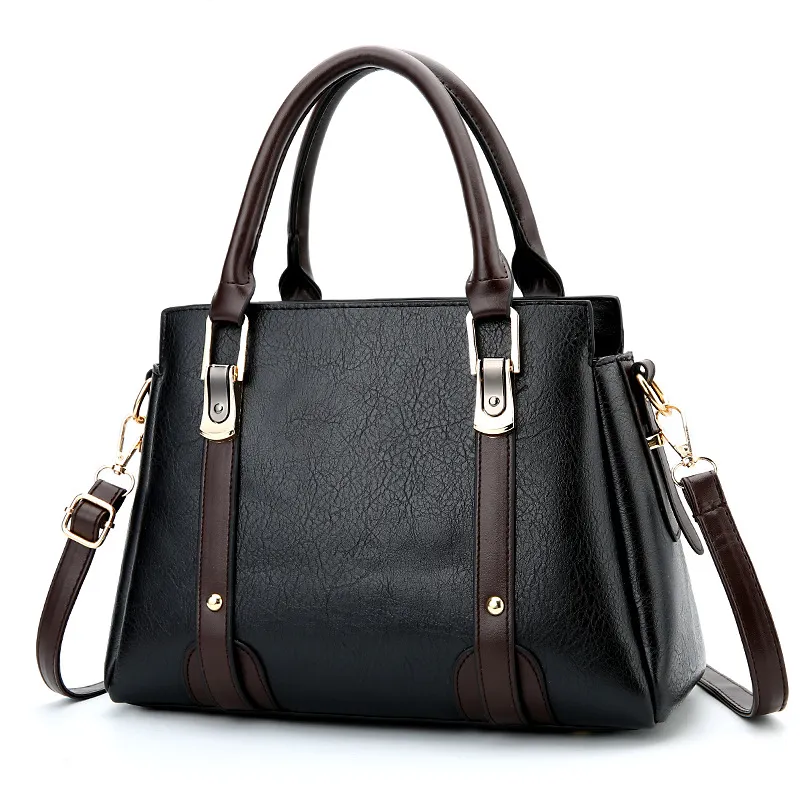 HBP Ladies Handv￤skor Purses Women Totes p￥sar crossbodybags l￤der handv￤ska purese kvinnlig bolsa svart f￤rg