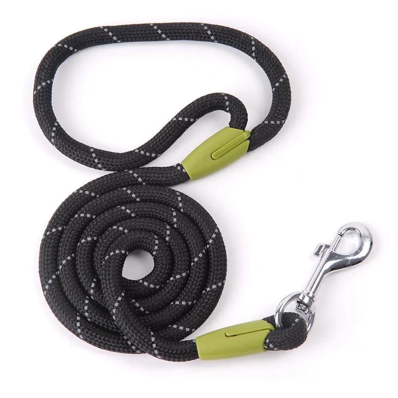 Dog Leashes For Small Large Dogs Leash Pet Products Reflective Dog-Leash Rope Dogs Lead Cat Collar Harness Nylon Running Leashes (10)