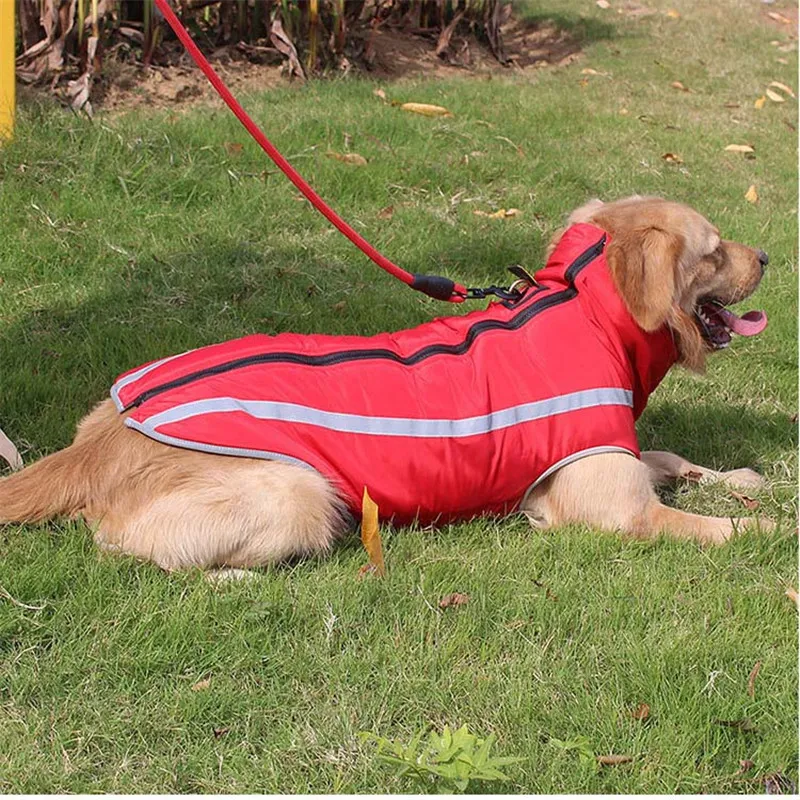 XL-5XL Cappotto impermeabile per cani Mantieni caldo Cappotto Giacca da esterno per animali domestici Cappotti riflettenti invernali Capispalla Abbigliamento per cani Abbigliamento per animali domestici drop ship