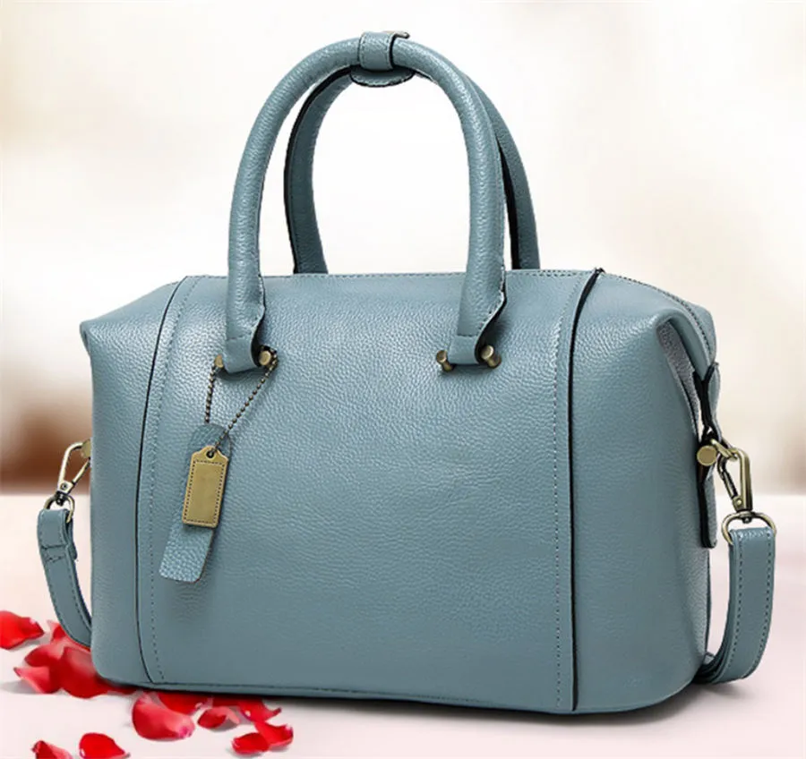 Ny designer 3 -bitar handväskor axelväskor för kvinnor original läder lady messenger väska satchel cross body väska paket handväska grossist