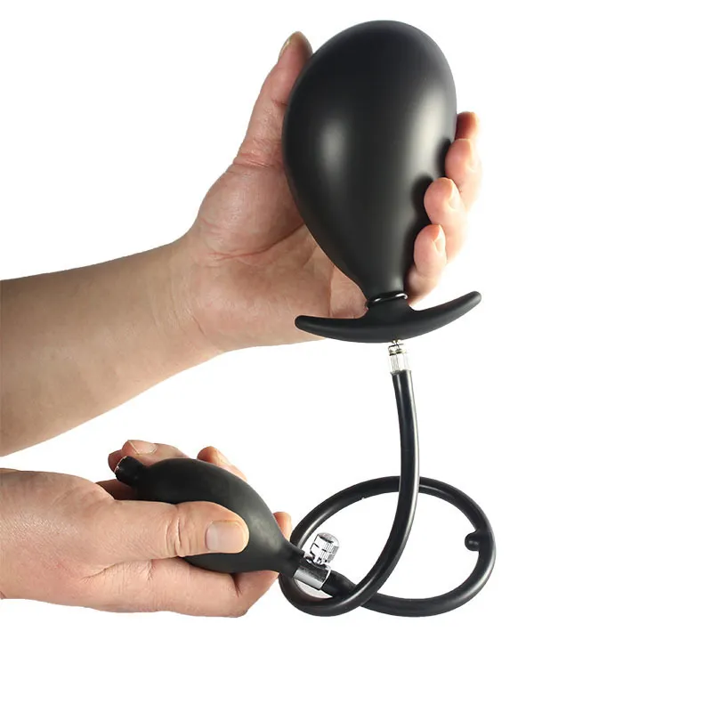 Extra Large Inflatable Anal Plug Silicone Prostate... From Gou05, $16.66