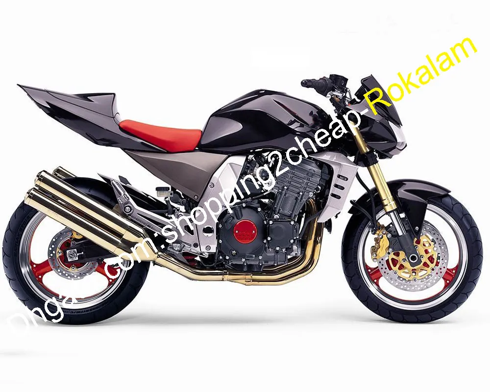 ABS мотоцикл обтекали для Kawasaki Z1000 2003 2004 2005 2006 Z 1000 03 04 05 06 Мотоцикл черный обтекатель Aftermarket Kit (литье под давлением