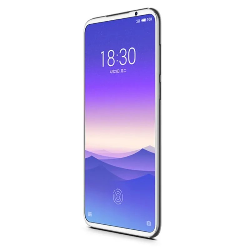 Téléphone portable d'origine Meizu 16S 4G LTE 6 Go de RAM 128 Go de ROM Snapdragon 855 Octa Core 6.2 "Plein écran 48MP NFC ID d'empreintes digitales Smart Mobile Phone