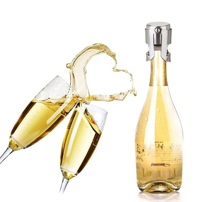 Eruceky 2 Pièces Bouchon De Bouteille De Champagne, Pompe à Vide à Vin, RéUtilisable Bouchon Vin, Avec Fermeture Hermétique Et Verrouillage, Adapté Au Stockage Et à La Conservation Du Vin