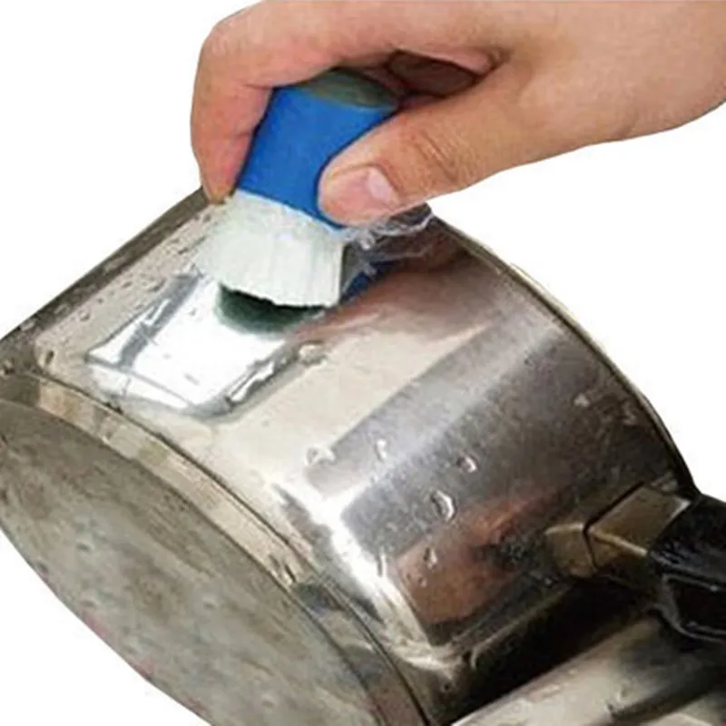 Premium Stainless Steel Pot Cleaner Brush - Magic Rust Remover Scrub ...