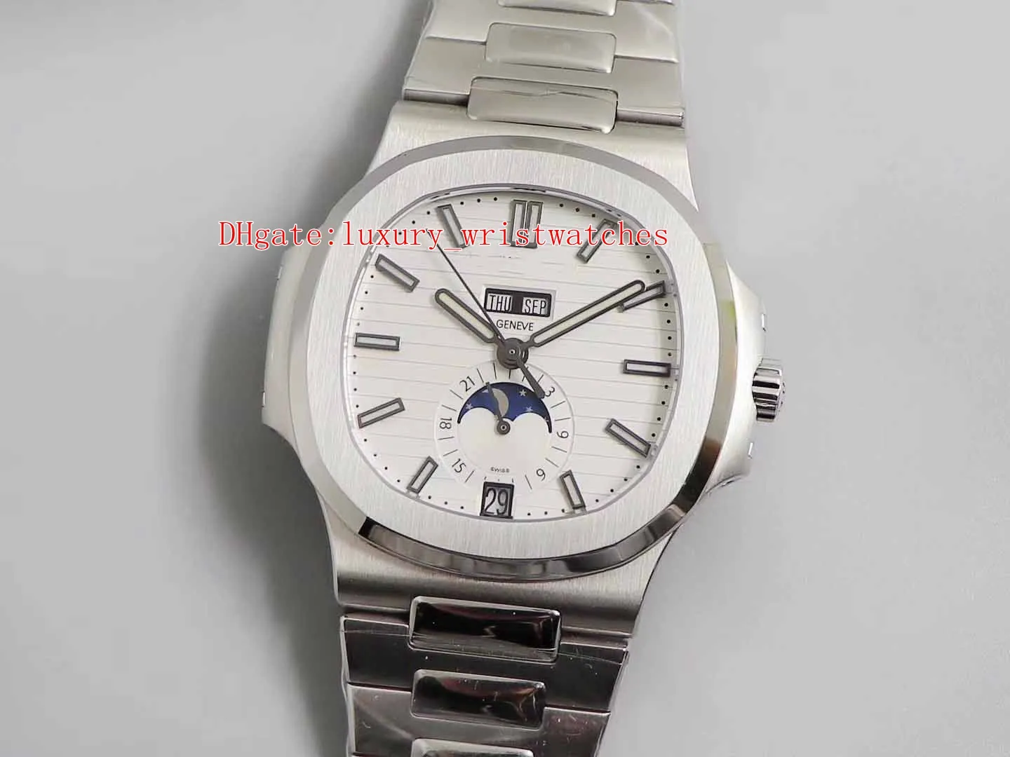 Best Basel World WritWatches Nautilus 5726 1A 014 5726 1A 001 5726 1A 001 5726 40.5mm X 11.3mm Cal.324 44 433 DHgate