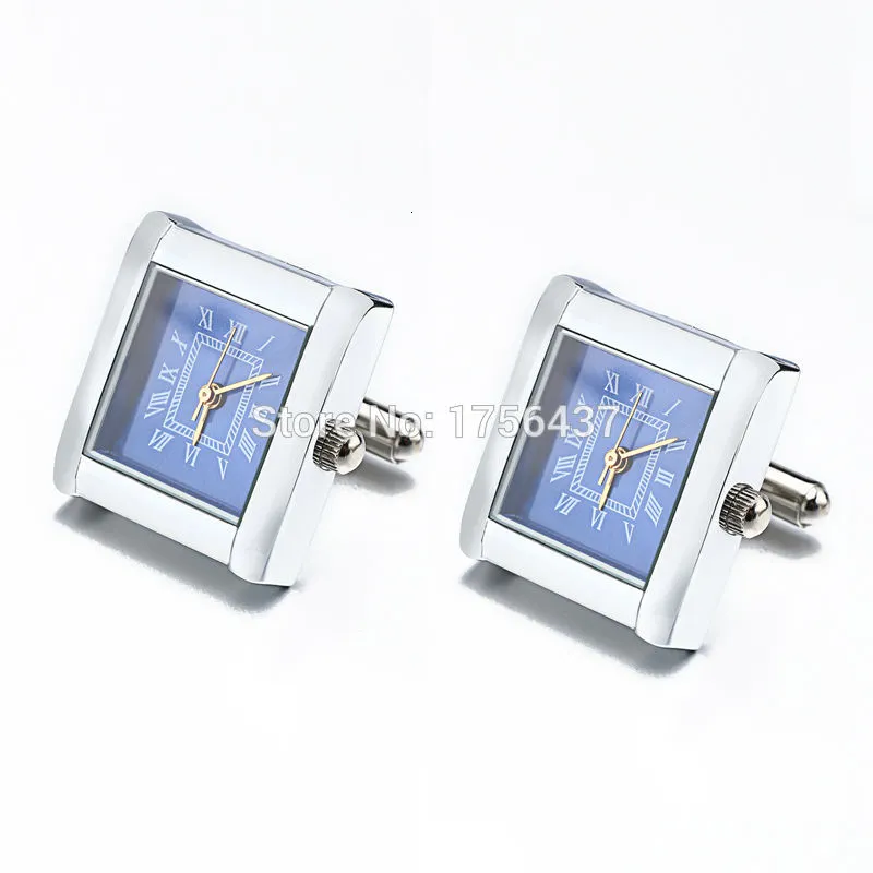 Square Watch Cufflinks (2)